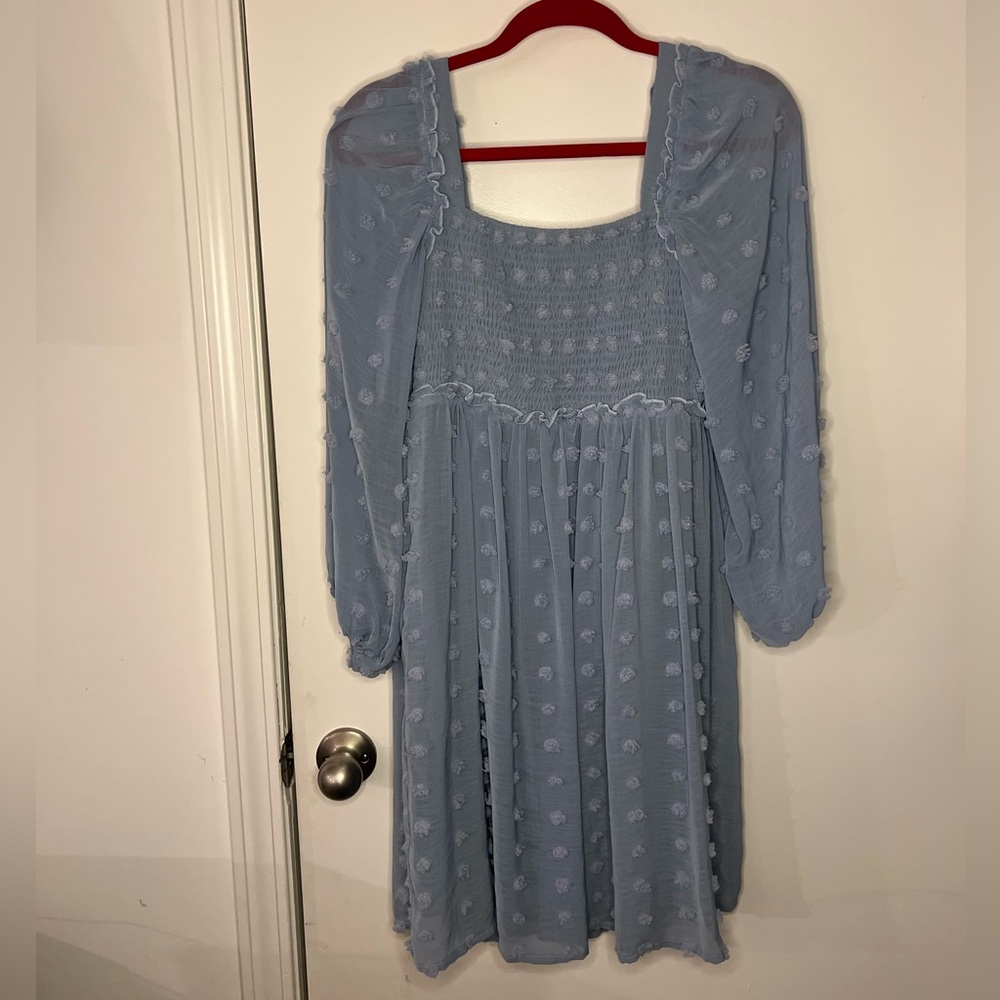 Pinkblush Light Blue maternity dress